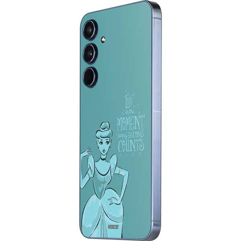Disney Princess Cinderella Live in the Moment Art Galaxy A35 5G Skin